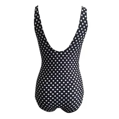 Women's Plus Size Padded Push Up Monokini Swimsuit-6
