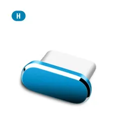 Zestaw zatyczek przeciwkurzowych USB-C | Korki portów ze stopu cynku i miękkiej gumy-7