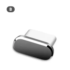 Zestaw zatyczek przeciwkurzowych USB-C | Korki portów ze stopu cynku i miękkiej gumy-3